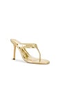 view 2 of 5 Dynasty Heel in Gold Shine