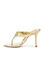 view 5 of 5 Dynasty Heel in Gold Shine