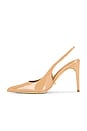 view 5 of 5 Charlotte Slingback Pump in Nude Patent