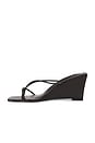 view 5 of 5 x REVOLVE Gretta Sandal in Chocolate Nappa