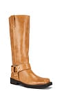 view 2 of 5 Biker Boot in Whiskey Wax