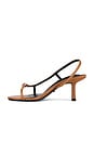 view 5 of 5 x REVOLVE Christine Sandal in Black & Tan Nappa