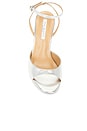 view 4 of 5 Violet Sandal in Silver Metallic