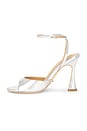 view 5 of 5 Violet Sandal in Silver Metallic