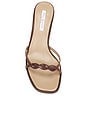 view 4 of 5 SANDALIA AMELIA in Chocolate Vintage