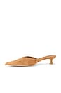 view 5 of 5 Connie Mule Pump in Taupe Suede