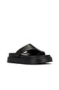 view 2 of 5 Jazzy Sandal in Black Nappa
