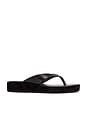 view 1 of 5 Kyra Flip Flop in Black Como