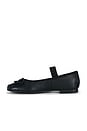 view 5 of 5 ZAPATO PLANO CASPIAN MARY JANE in Black Nappa