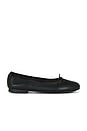 view 1 of 5 PLAT CHELSEA in Black Nappa