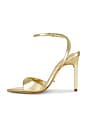 view 6 of 5 Molly Sandal in Gold Nappa