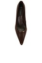 view 5 of 5 Stevie Pump in Chocolate Vintage