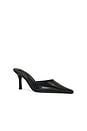 view 2 of 5 Sicily Mule Pump in Black Vintage