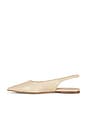 view 6 of 5 Javier Flat in Vanilla Nappa