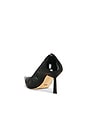 view 4 of 5 Baker Pump in Black Nappa Patent