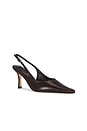 view 2 of 5 Samar Slingback Pump in Chocolate Vintage
