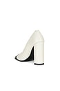 view 4 of 5 Legacy Pump in Dove Nappa & Black Patent