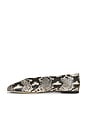 view 6 of 5 Bash Ballet Flat in Ecru Snake