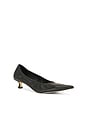 view 2 of 5 Costa Pump in Black Nappa