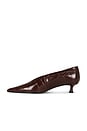 view 6 of 5 ESCARPIN CHERRY in Vino Croc