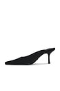 view 6 of 5 SANDALES DAZIE in Black Satin