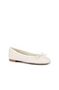 view 2 of 5 Comma Ballet Flat in Dove Nappa