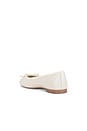 view 4 of 5 Comma Ballet Flat in Dove Nappa