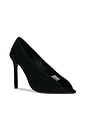 view 1 of 5 Matrix Pump in Black Suede