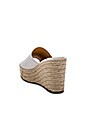 view 3 of 5 Farren Wedge in White Capretto