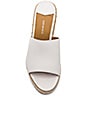view 4 of 5 Farren Wedge in White Capretto
