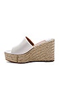 view 5 of 5 Farren Wedge in White Capretto