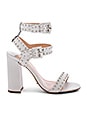 view 1 of 5 Dasha Sandal in White Capretto