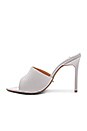 view 5 of 5 Marley Heel in White Capretto