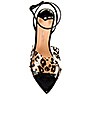 view 4 of 5 TACÓN MEEKA in Leopard Vynalite & Black Patent