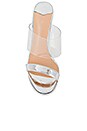 view 4 of 5 Kosta Heel in Silver Foil & Clear Vynalite