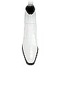 view 4 of 5 BOTTINES GLOSS in White Croc