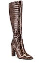 view 2 of 5 BOTTINES LUCILLE in Choc Croc