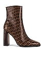view 1 of 5 BOTTINES ISOLA in Choc Croc