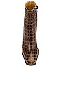 view 4 of 5 BOTTINES ISOLA in Choc Croc