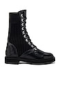 view 1 of 5 Gem Boot in Black Roma & Black Sock