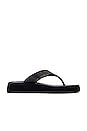 view 1 of 5 Ives Sandal in Black Como