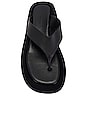 view 4 of 5 Ives Sandal in Black Como