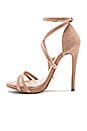 view 5 of 5 Alita Heel in Blush Kid Suede