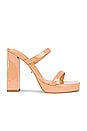 view 1 of 5 SANDALES DYNASTY in Nude Patent