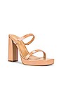 view 2 of 5 SANDALES DYNASTY in Nude Patent