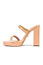 view 5 of 5 SANDALES DYNASTY in Nude Patent