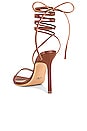 view 3 of 5 Millie Sandal in Rust Nappa