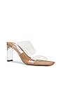view 2 of 5 Chicago Sandal in Clear Vinylite & Skin Nappa