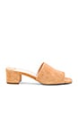 view 1 of 5 Maxi Heel in Caramel Kid Suede