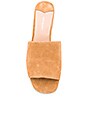 view 4 of 5 Maxi Heel in Caramel Kid Suede